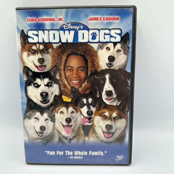 Disney Snow Dogs DVD 2002 PG Cuba Gooding Jr James Coburn Comedy Family - Picture 1 of 3